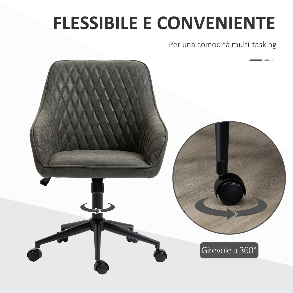 immagine-6-easycomfort-easycomfort-sedia-da-ufficio-reclinabile-con-altezza-regolabile-in-pelle-pu-gommapiuma-e-acciaio-59x60x90-100-cm-grigia