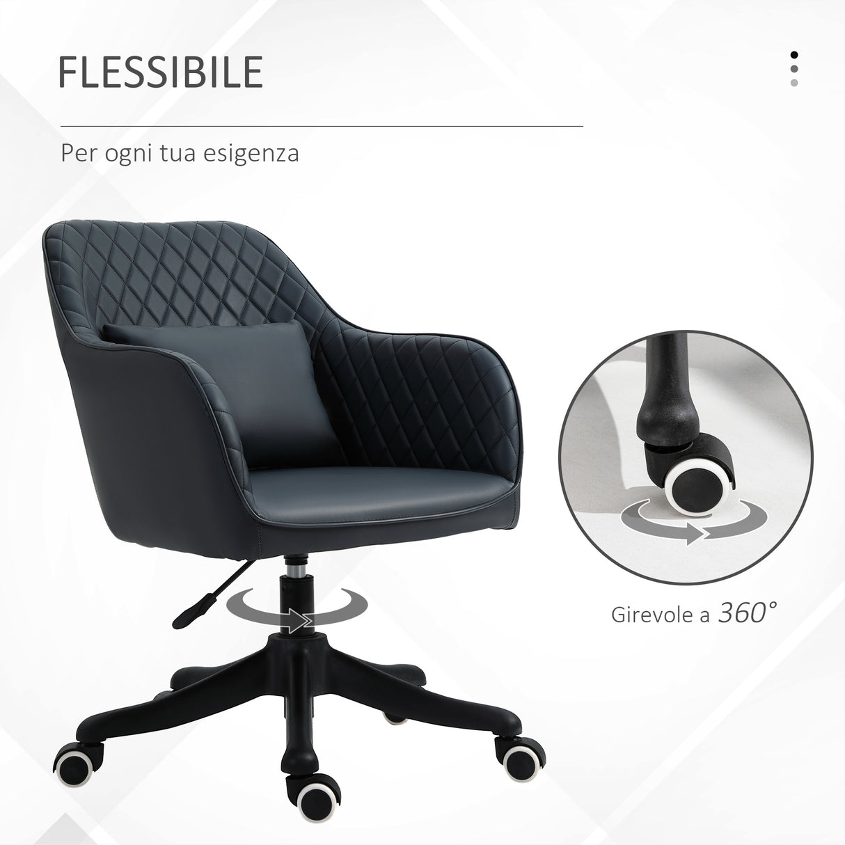 immagine-6-easycomfort-easycomfort-sedia-ufficio-ergonomica-e-regolabile-in-similpelle-grigio-scuro-con-2-punti-cuscino-lombare-massaggiante-57x70x78-86cm-ean-8054144137742