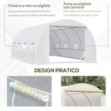 immagine-6-easycomfort-easycomfort-serra-da-giardino-a-tunnel-per-piante-struttura-in-metallo-e-copertura-in-pe-6x3x2m-bianco-ean-8054144132693