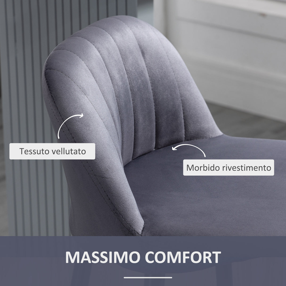 immagine-6-easycomfort-easycomfort-set-2-sgabelli-da-bar-con-schienale-e-poggiapiedi-girevoli-con-altezza-regolabile-grigio