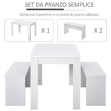 immagine-6-easycomfort-easycomfort-set-3-pezzi-tavolo-con-2-panche-per-cucina-bar-o-sala-da-pranzo-moderna-in-legno-bianco-2-posti-110x70x75cm