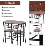 immagine-6-easycomfort-easycomfort-set-tavolo-moderno-con-2-sedie-per-sala-da-pranzo-set-3-pezzi-mobili-salvaspazio-da-cucina-balcone-ristorante-o-bar-marrone-e-nero-ean-8054111847506