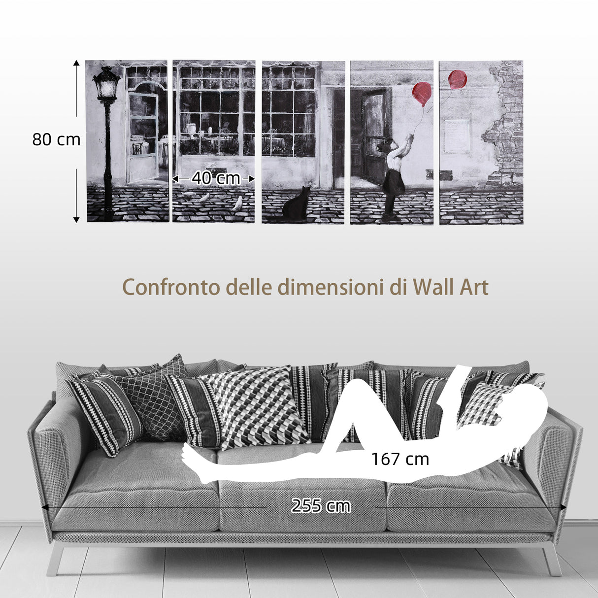 immagine-6-easycomfort-easycomfort-stampa-su-tela-80x40cm-con-bambina-5-pezzi-in-legno-di-pino-per-casa-e-ufficio