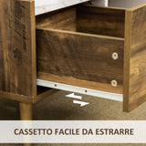 immagine-6-easycomfort-easycomfort-tavolino-da-caffe-rettangolare-con-cassetto-e-ripiano-80x45x40-5cm-marrone-e-bianco