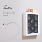 immagine-6-easycomfort-easycomfort-tavolo-pieghevole-da-parete-salvaspazio-scrivania-tavolo-da-pranzo-con-scaffali-e-lavagnetta-60x94-5x147cm-ean-8054144130293