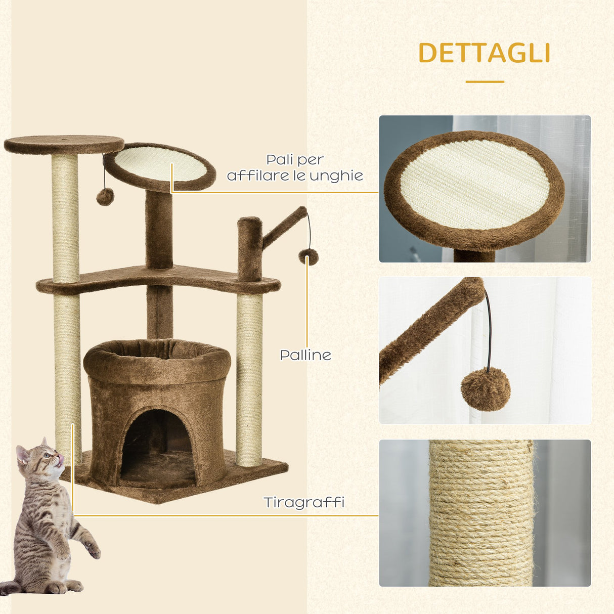 immagine-6-easycomfort-easycomfort-tiragraffi-per-gatti-con-pali-in-sisal-casetta-e-cuscino-rivestimento-in-peluche-altezza-87cm