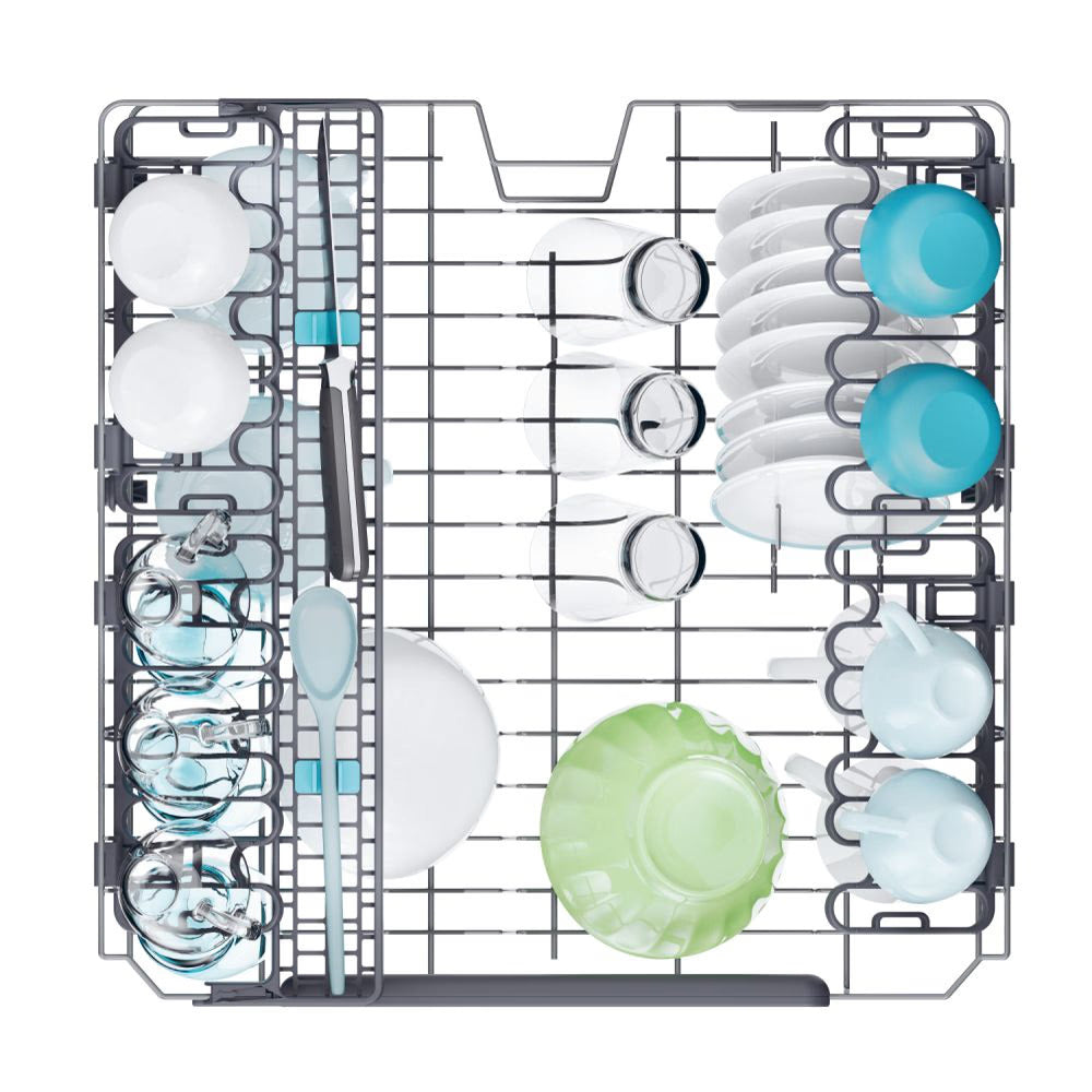 lavastoviglie a libera installazione candy rapido cf 4e7l0x 14 coperti classe e a81 8xl59 7xp59 8 acciaio inossidabile controllo remoto wi fi + ble