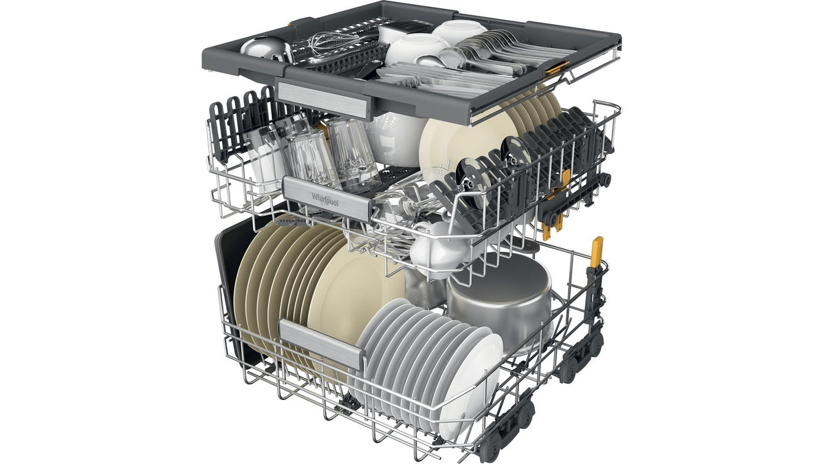 whirlpool lavastavoglie whirlpool w7f hp43 x maxispace 15 coperti a84xl60xp59 classe c tecnologia 6 senso inox ean 8003437640513