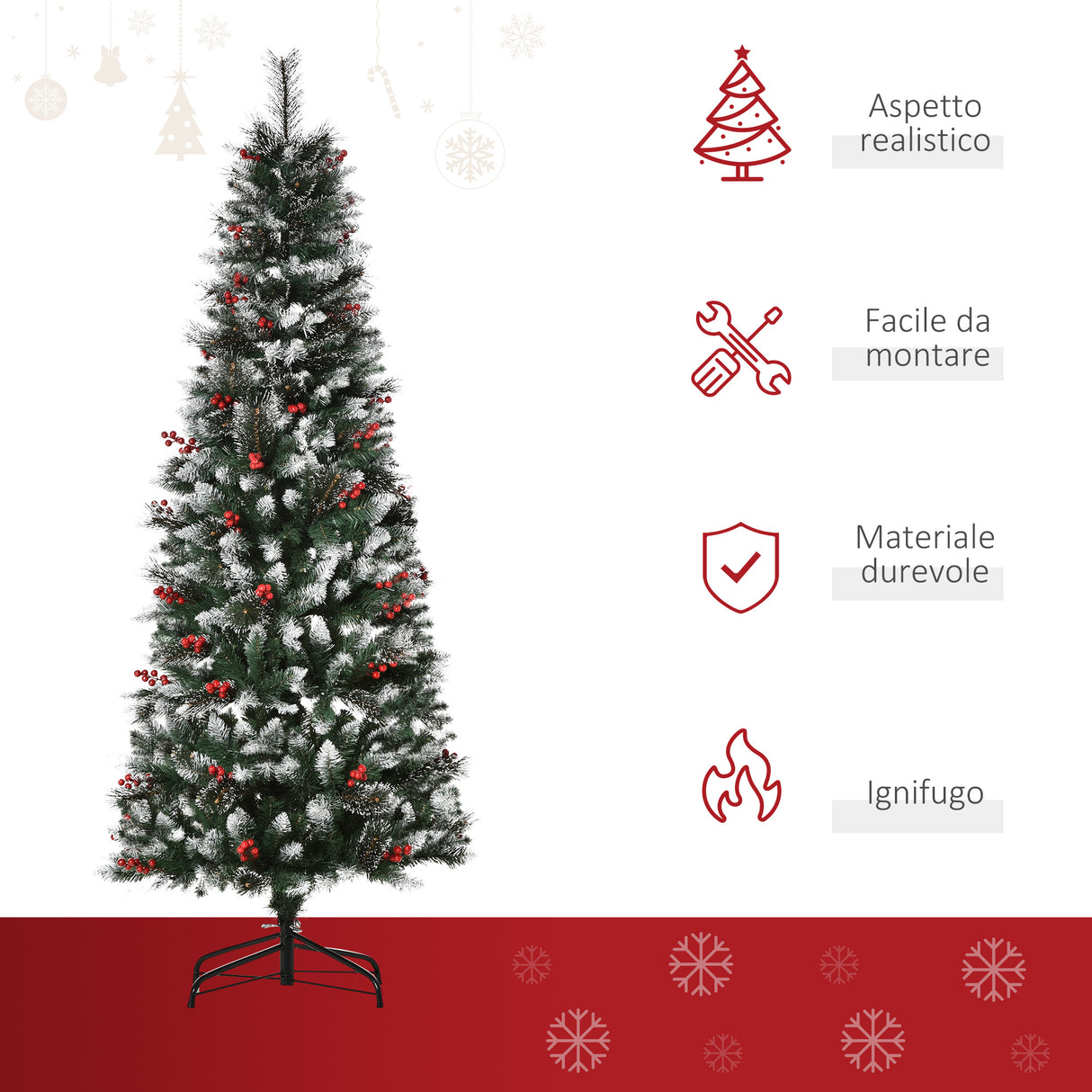 immagine-7-easycomfort-easycomfort-albero-di-natale-innevato-con-bacche-rosse-da-interni-base-rimovibile-e-pieghevole-539-rami-60x180cm-verde