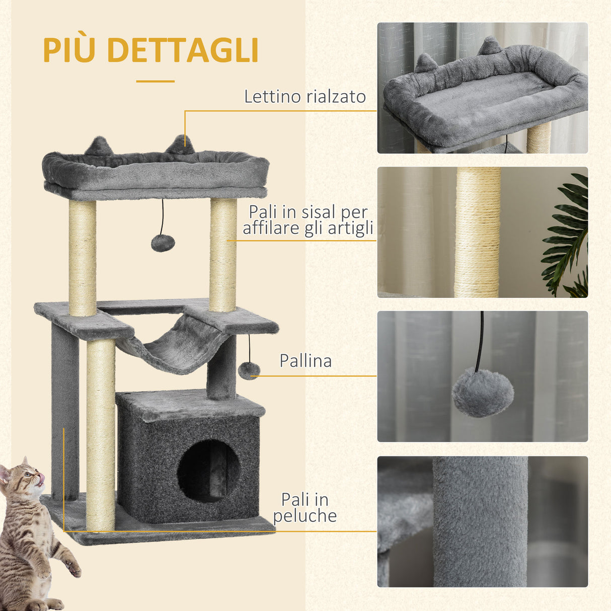 immagine-7-easycomfort-easycomfort-albero-tiragraffi-con-corde-sisal-casetta-e-amaca-rivestimento-peluche-e-feltro-altezza-100cm-grigio