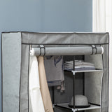 immagine-7-easycomfort-easycomfort-armadio-guardaroba-portatile-tessuto-non-tessuto-con-6-ripiani-aperti-e-un-appendino-103x43x162-5-cm-grigio