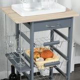 immagine-7-easycomfort-easycomfort-carrello-da-cucina-in-grigio-scuro-con-1-cassetto-e-4-cestelli-metallici