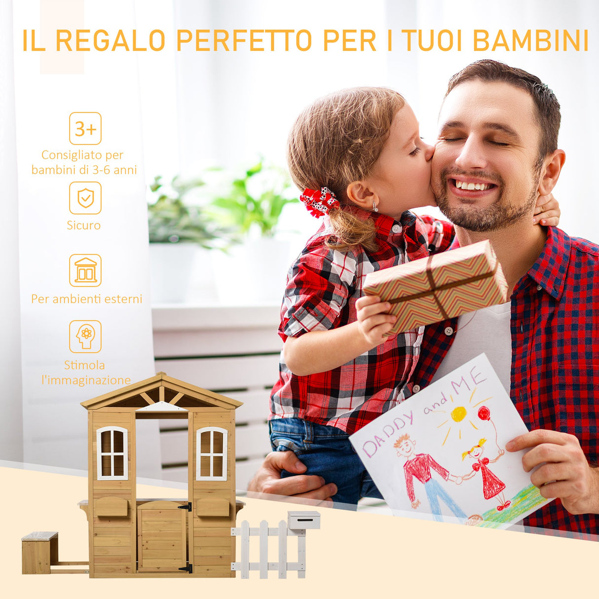 immagine-7-easycomfort-easycomfort-casetta-per-bambini-in-legno-con-finestre-staccionata-portavasi-e-panca-110x107x140cm