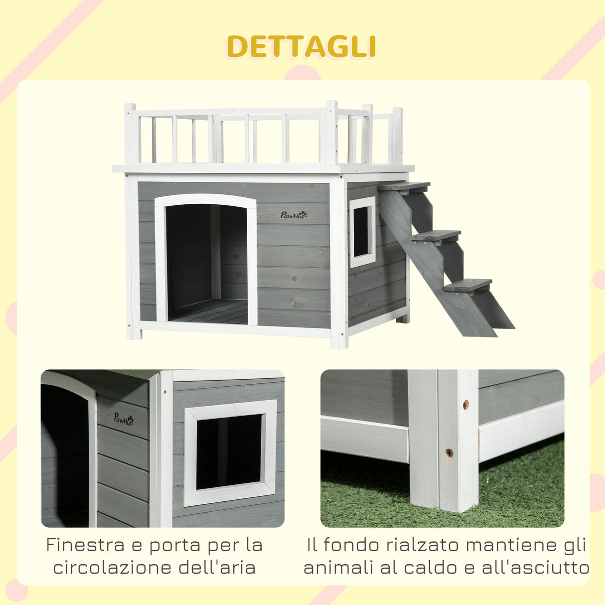 immagine-7-easycomfort-easycomfort-casetta-per-cani-con-terrazza-scaletta-e-finestra-121x77x78cm-grigio-chiaro