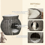 immagine-7-easycomfort-easycomfort-cesta-per-gatti-a-2-livelli-in-rattan-pe-con-cuscini-lavabili-in-peluche-50x43-5cm