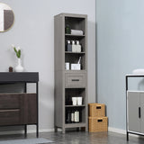 immagine-7-easycomfort-easycomfort-colonna-bagno-in-truciolato-con-5-ripiani-aperti-e-un-cassetto-42x30x170-cm-grigio