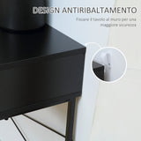 immagine-7-easycomfort-easycomfort-consolle-moderna-per-ingresso-e-soggiorno-con-2-cassetti-in-metallo-100x30x75cm-nero