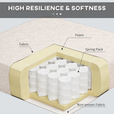 easycomfort easycomfort divano letto 3 posti in tessuto con poggiapiedi e schienale a 5 reclinazioni 213x91x83cm crema