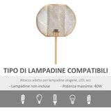 immagine-7-easycomfort-easycomfort-lampada-da-terra-moderna-in-metallo-con-paralume-dal-design-sferico-e27-40w-35x150cm-oro