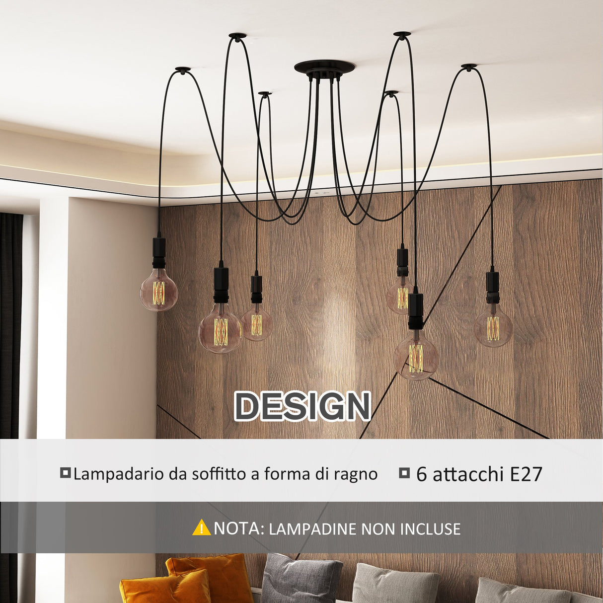 immagine-7-easycomfort-easycomfort-lampadario-moderno-a-sospensione-forma-di-ragno-6-luci-e-braccia-regolabili-in-altezza-per-casa-e-ufficio-nero-ean-8054111841559