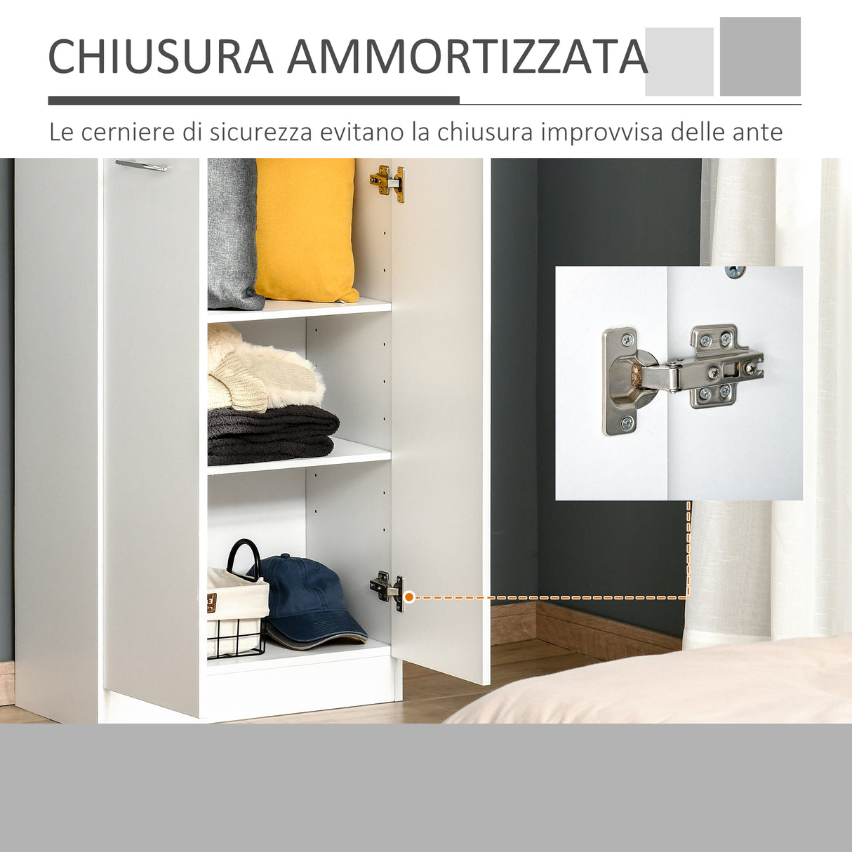 immagine-7-easycomfort-easycomfort-mobile-dispensa-multiuso-con-2-armadietti-e-mensole-regolabili-legno-truciolare-59x31x155cm-bianco