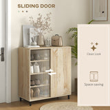 easycomfort easycomfort mobile scarpiera a 4 livelli in truciolato e acciaio con ripiani regolabili max 12 paia 80x40x93 cm