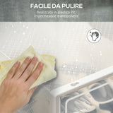 easycomfort easycomfort mobile scarpiera rettangolare in plastica pp 18 box 25x35x19 cm per scarpe max 43 eu vestiti e libri