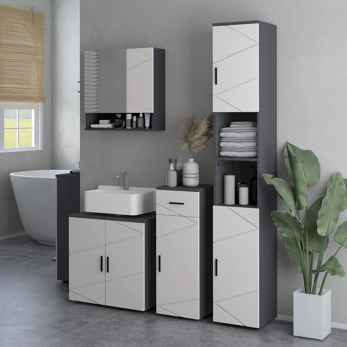 immagine-7-easycomfort-easycomfort-mobile-sottolavabo-bagno-in-legno-con-armadietto-2-ante-60x30x60cm-grigio