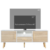 immagine-7-easycomfort-easycomfort-mobile-tv-basso-per-tv-max-46-con-ripiano-aperto-cassetto-e-2-armadietti-in-truciolato-e-pino-140x40x55-3-cm