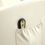 easycomfort easycomfort poltrona alzapersona con telecomando e schienale reclinabile a 145 similpelle color crema