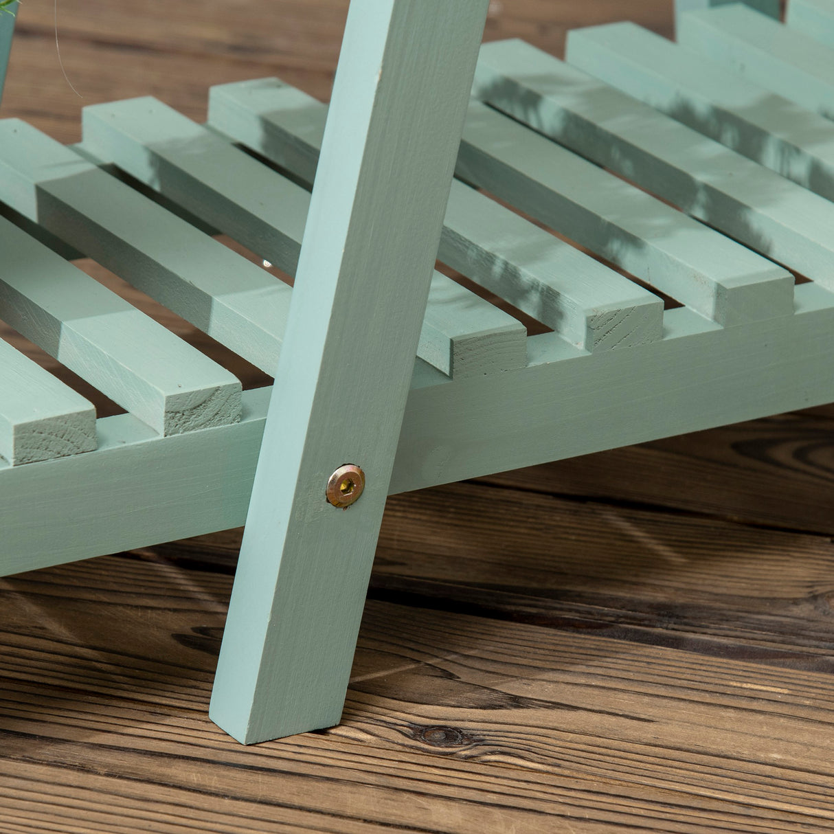 easycomfort easycomfort portapiante a 3 livelli in legno di abete per interni ed esterni 76x26x76 cm verde chiaro