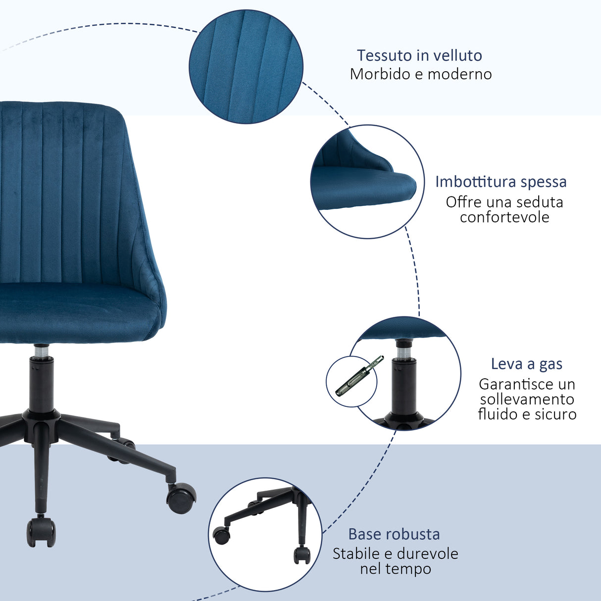 immagine-7-easycomfort-easycomfort-sedia-da-ufficio-in-velluto-blu-con-altezza-regolabile-sedia-ergonomica-girevole-a-360-e-ruote-50x58x77-87cm