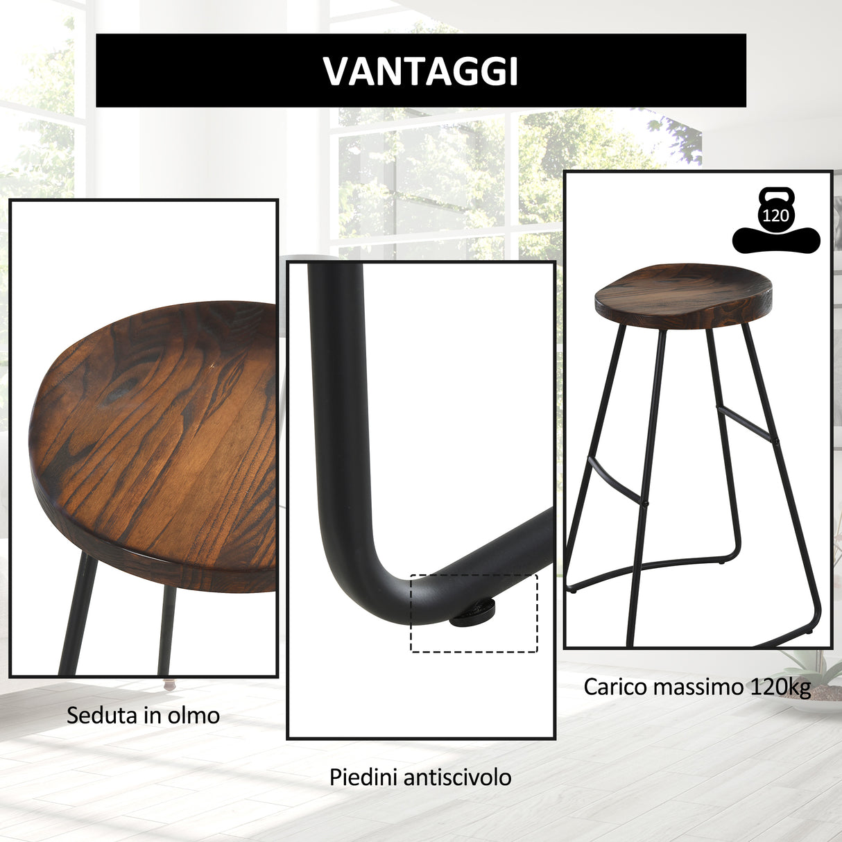 immagine-7-easycomfort-easycomfort-set-2-sgabelli-alti-da-bar-stile-industriale-in-acciaio-nero-e-legno-ean-8055776915043