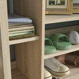 easycomfort easycomfort set da ingresso con attaccapanni a muro 4 ganci scarpiera per 9 scarpe armadietto e specchio