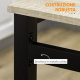 immagine-7-easycomfort-easycomfort-set-da-pranzo-con-tavolo-rettangolare-e-4-sedie-in-acciaio-e-mdf-nero-e-rovere