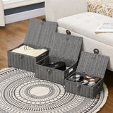 immagine-7-easycomfort-easycomfort-set-di-3-cesti-in-vimini-pp-con-coperchio-di-diverse-dimensioni-grigio