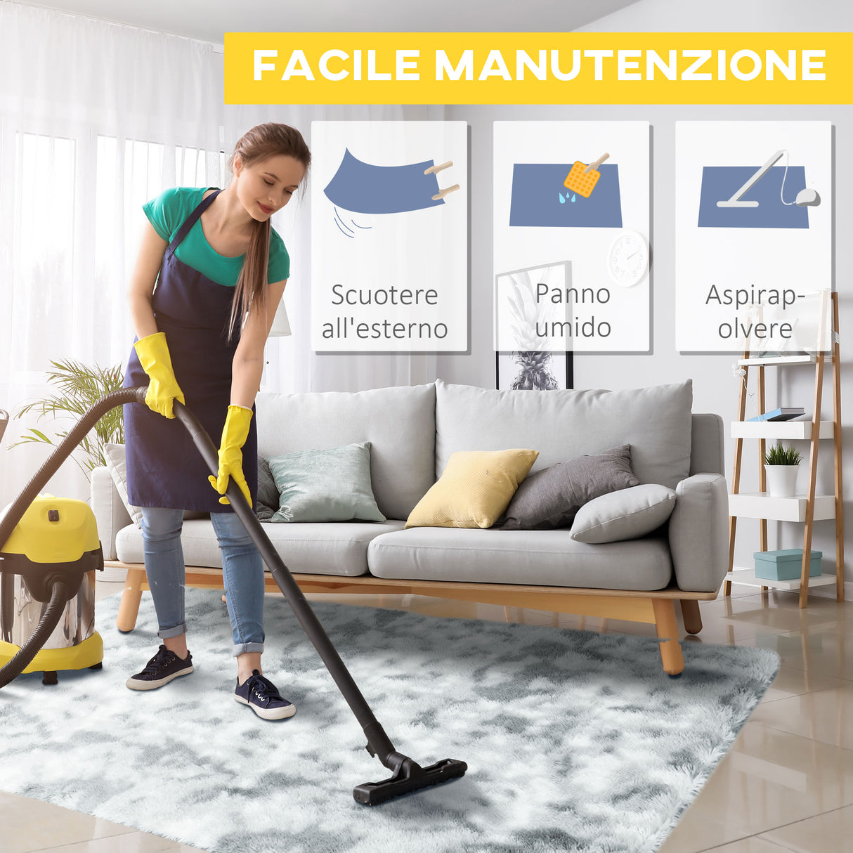 immagine-7-easycomfort-easycomfort-tappeto-moderno-in-poliestere-per-camera-e-salotto-230x160cm-grigio-chiaro