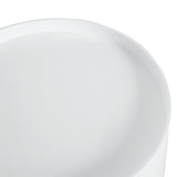 easycomfort easycomfort tavolino da salotto moderno in legno tavolino rotondo con cassetto tavolino da caffe per soggiorno e camera bianco ean 8054111846318