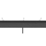 easycomfort easycomfort tettuccio di ricambio per gazebo da giardino 3x3 m con 10 fori copertura in poliestere grigio