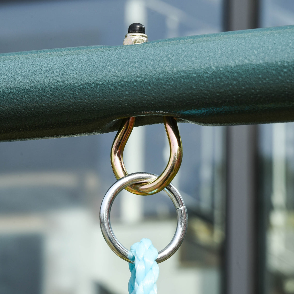 immagine-8-easycomfort-easycomfort-altalena-da-giardino-per-bambini-3-8-anni-con-altezza-regolabile-in-metallo-e-pe-155x160x180cm-multicolore