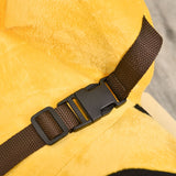 easycomfort easycomfort animale a dondolo per bambini a forma di ape in legno di pioppo con musica 60x33x45 cm giallo e nero