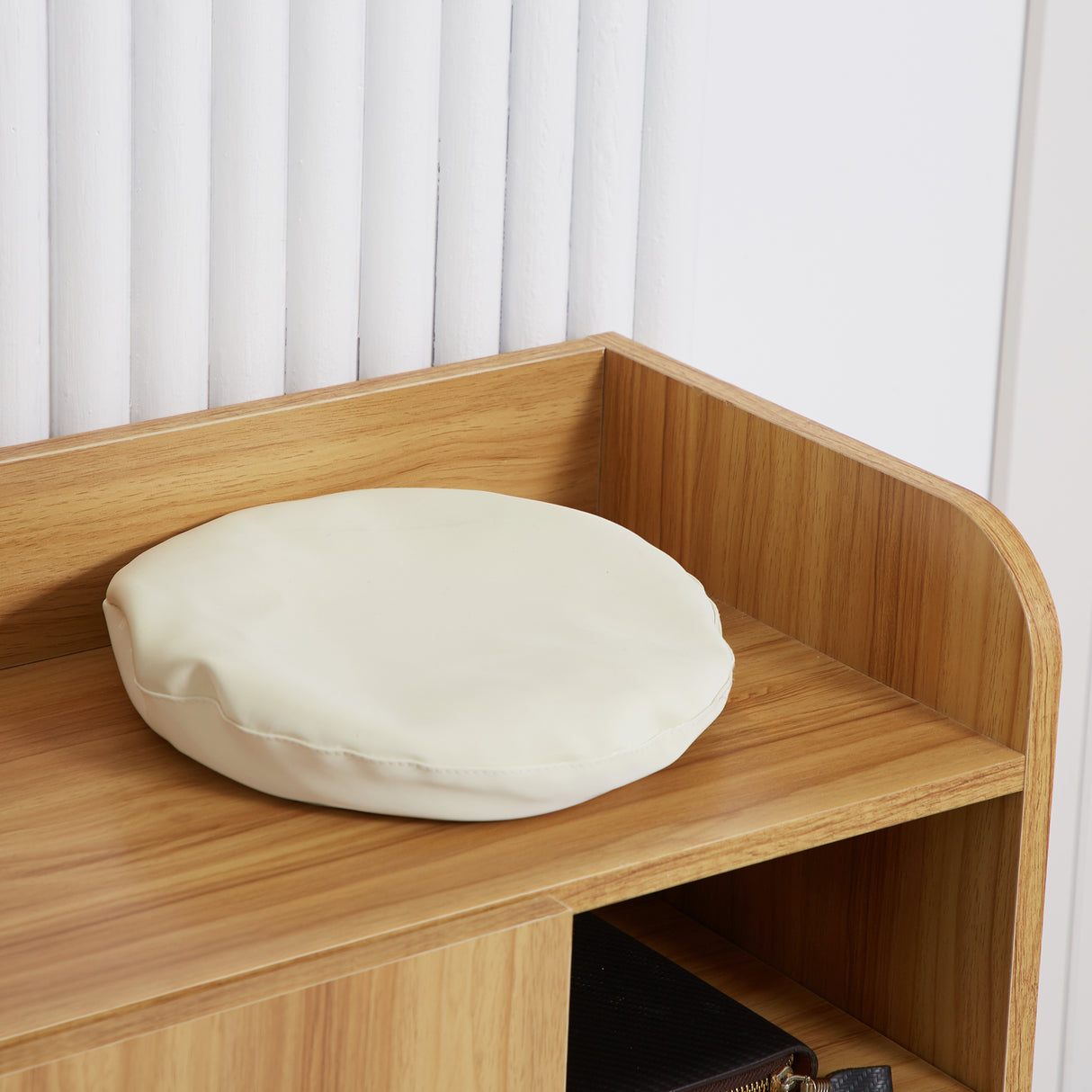 easycomfort easycomfort armadio scarpiera salvaspazio e moderno in legno per 12 paia con 4 ripiani aperti 83x30x90 cm marrone chiaro