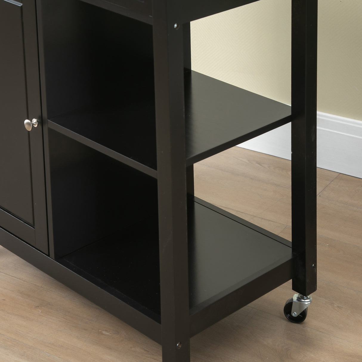 immagine-8-easycomfort-easycomfort-carrello-da-cucina-in-legno-con-cassetto-armadietto-e-ruote-83x45x88cm-nero