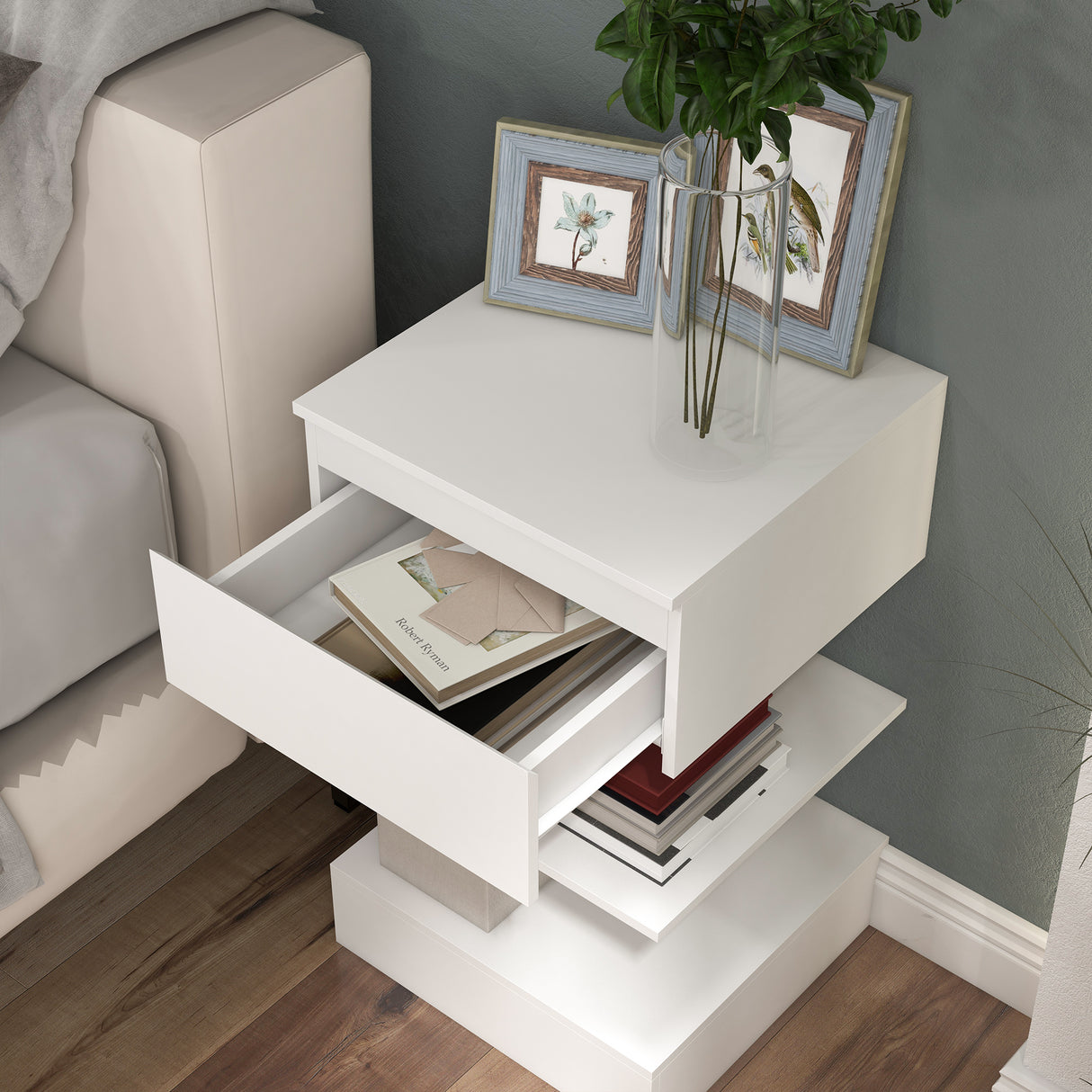 immagine-8-easycomfort-easycomfort-comodino-moderno-in-truciolato-e-mdf-con-un-cassetto-e-2-ripiani-39x39x65-cm-bianco