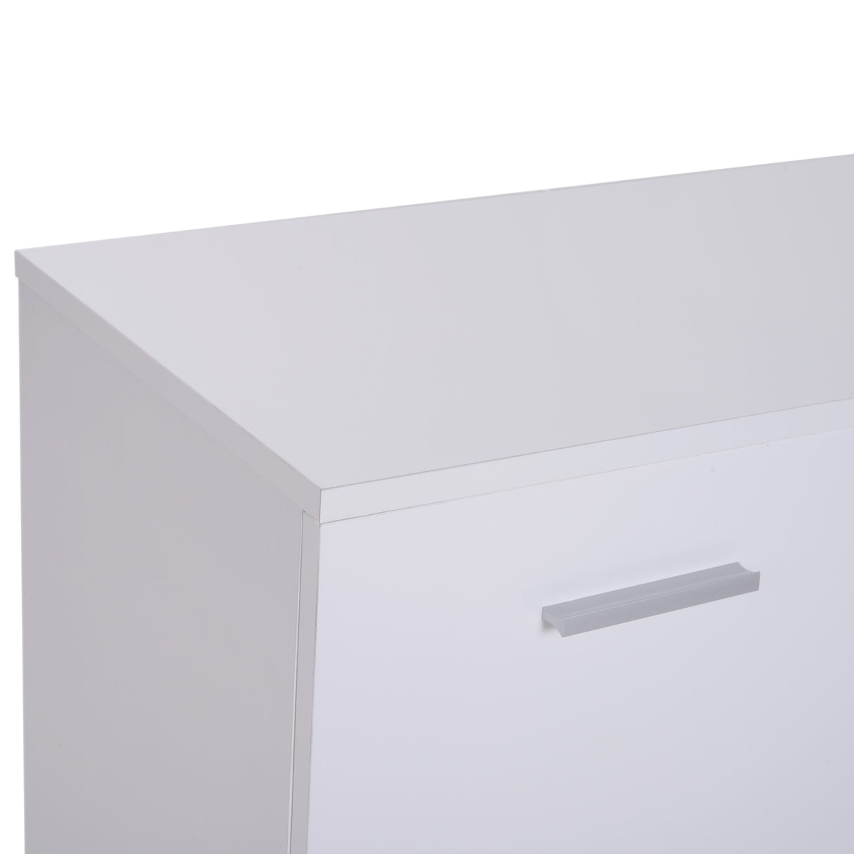 easycomfort easycomfort credenza soggiorno con 3 armadietti e 2 cassetti madia soggiorno moderna salvaspazio con ripiano regolabile in legno 106x35x76 cm bianco ean 8054111847575
