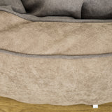 immagine-8-easycomfort-easycomfort-cuccia-per-cani-imbottita-con-cuscino-e-bordi-rialzati-rivestimento-in-tessuto-85x85x35cm-grigio