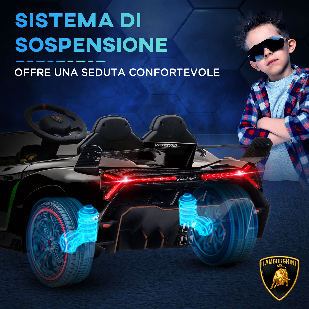 immagine-8-easycomfort-easycomfort-macchina-elettrica-per-bambini-lamborghini-veneno-12v-con-telecomando-eta-3-6-anni-nero