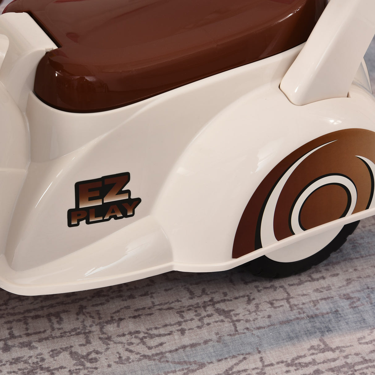 immagine-8-easycomfort-easycomfort-moto-per-bambini-12-36-mesi-triciclo-senza-pedali-con-luci-e-suoni-realistici-beige-e-marrone-66x33x-47-7cm