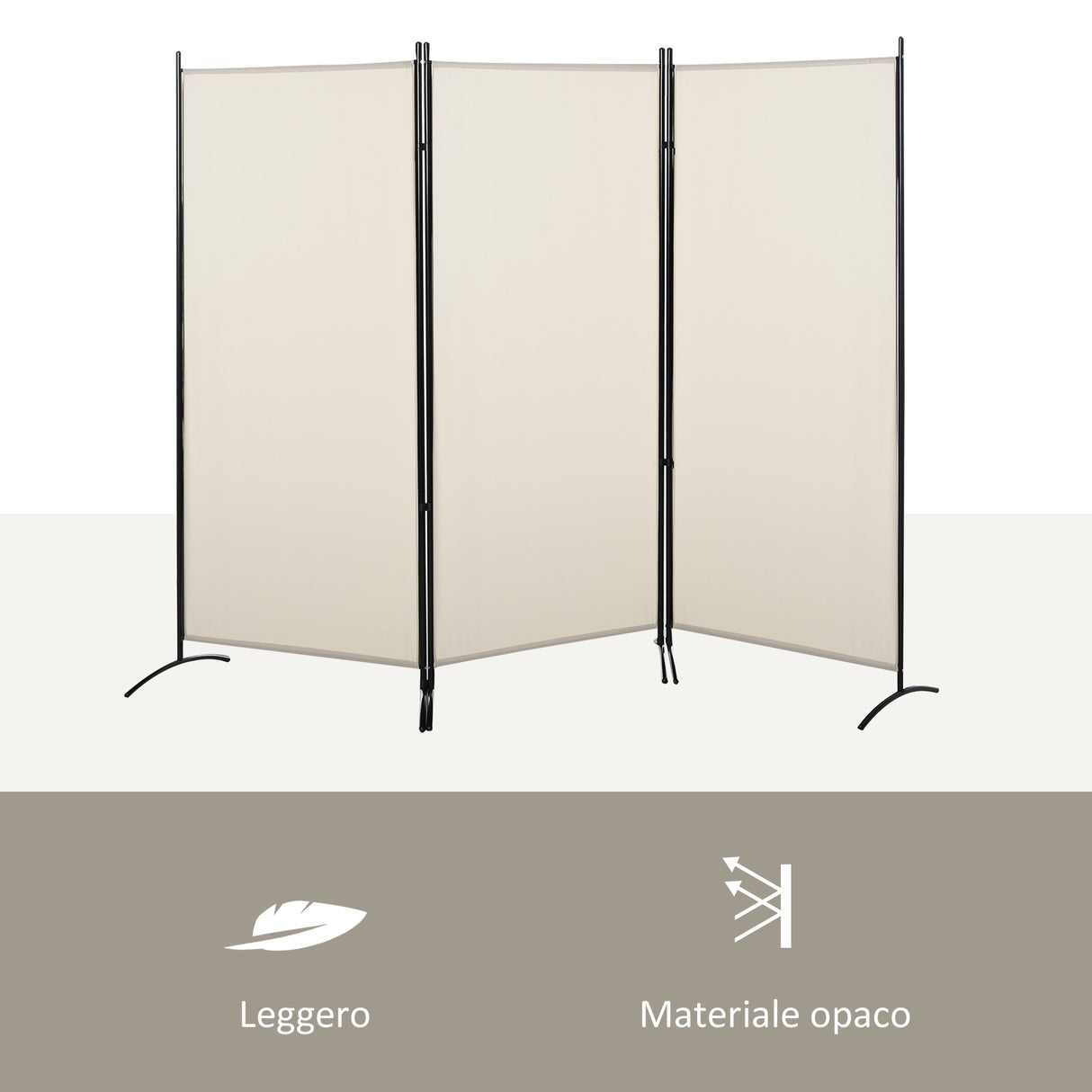 immagine-8-easycomfort-easycomfort-paravento-a-3-pannelli-pieghevole-frangivista-divisorio-per-ambienti-in-metallo-e-poliestere-253x50x182cm-beige-ean-8054111849883