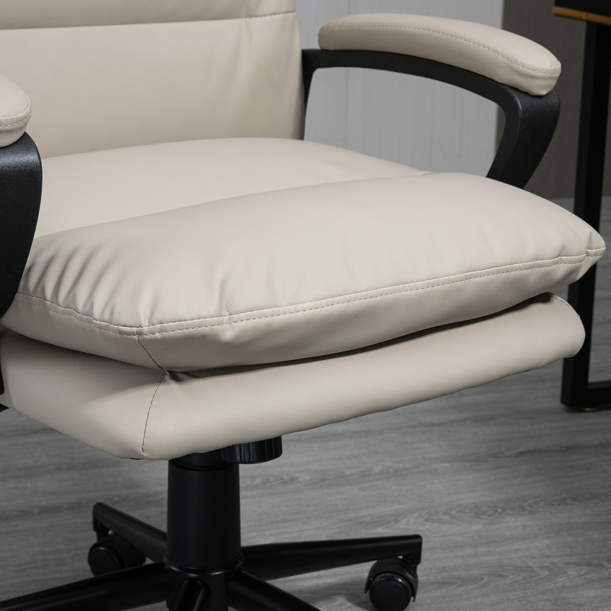 immagine-8-easycomfort-easycomfort-poltrona-da-ufficio-con-doppia-imbottitura-e-altezza-regolabile-in-finta-pelle-pu-grigio-chiaro